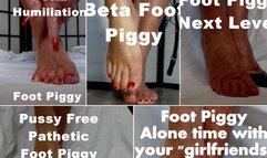 Foot Worship Foot Fetish for Foot Piggy Goddess Natasha HD (WMV)