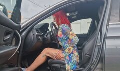 Horn Obsessed BMW Girl – Loud Honking Fun With Hands, Boobs & Booty