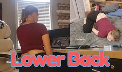 Face down Ass Up - Lower Back and Moaning Fetish