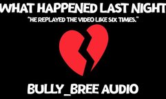 What Happened Last Night (Custom) Audio