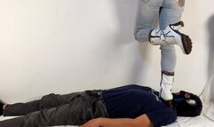 Trampling Ecstasy: Full Weight Domination in Mustang Boots (4k)
