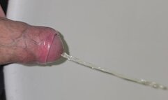 Alpha Cock Reveal & Slow-Mo Sink Pissing Degradation POV