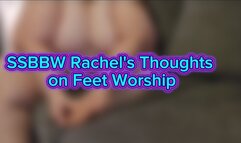 SSBBW Rachel's Thoughts on Feet Worship