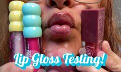 New Lip Glosses Testing on my Small Lips!