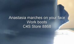 Anastasia marches on your face - work boots