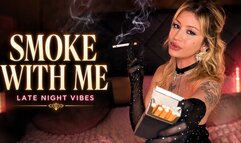 Sensual Smoke Fetish - Glamorous Woman Smoking Cigarettes Like a Goddess