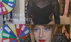 Spin the Wheel- Sissy's Fun & Kinky tasks! Fetish kink, do you dare partake?