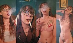 Smoking and Stripping Compilation