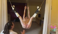 Suspension + Bondage + Pussy Impact + Anal Training