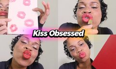 Kiss Obsessed- Ebony Femdom Goddess Rosie Reed Lipstick Fetish Kiss Worship- 1080p HD