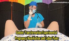 Gender Transformation Experimental Pregnancy Humiliation and Labor Pains - Evil Doctor - Medical Play - Labor and Delivery - Pregnant - Birthing - Body Swap