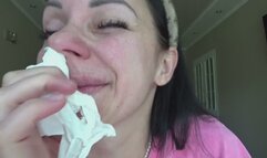 everyone's ritual is to clean their nose
