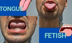 Slimy tongue