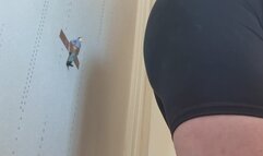 Shrinking time and ass squishing him