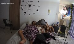 Bedroom camera at Jara Valen reallifecam apartment at Voyeur Hou-03