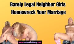 Barely Legal Neighbor Girls Home Wreck Your Marriage - Homewrecking - Homewrecker Fetish - Tight Teen Body - Cowgirl - Reverse Cowgirl - POV Double Blowjob - Threesome - Super Hot - Hottest - Best - BebeDeville