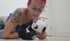 Snot Covered Teddy Revenge - Blowing My Nose All Over My Ex's Bear