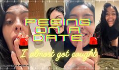 Pissing on a date