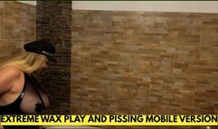 CRUEL WAX PUNISHMENT (ON THE FEET AS WELL) AND PISSING IN THE BATH TUB MOBILE VERSION
