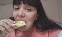 Having Argentinian empanadas for lunch