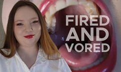 FIRED AND VORED BY BLAIR LEBLANC - POV FETISH FANTASY 4K