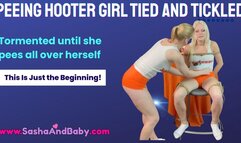 Hooters Pee Desperation - Ticket Torment Rope Bondage - Mean Girls - Bully Loser Dweeb - Piss - Pee on Floor - Toilet Fetish - Crying Whining Begging to Stop