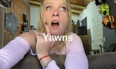 yawning fetish play