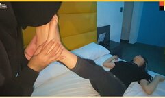 Asian High School Babe Has Her Petite Feet Sucked Intensely While Her Parentz Are Back Home Waiting On Her