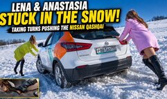 Deep Snow Trouble Anastasia Lena Get Stuck 27 Min