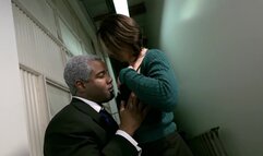 black vs white office play