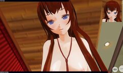 3D HENTAI POV Kurisu Makise Rides your Dick (Steins Gate)