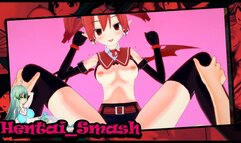 Disgaea Hentai. Fucking Etna's Tight Demon Pussy (POV).