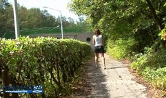 Andrea – Caught in the Puddle! Pissbank