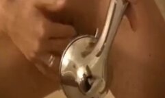 Lovely Brunette Tiff Love Gets Horny in the Shower