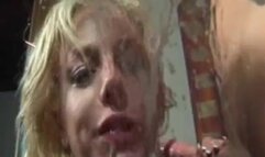 Blonde Chick Angela Stone Showing how Good she is in Giving a BJ