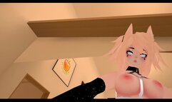 Dommy Mommy Plays with Bitch, VRChat, Lovense, Long Distance Sex