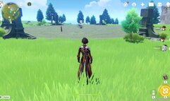 Playing Genshin Impact with my Master while he Controls my Vibrator~