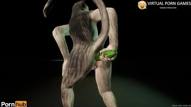 640px x 360px - Furry Girl Cucumber Masturbation Animation 60FPS 4K Porn Video