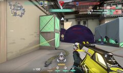 Jett Fucks Valorant Players trying to Defuse the Spike