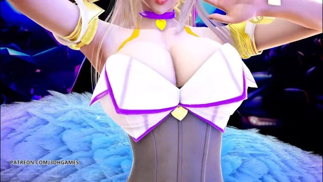 MMD] K/DA - The Baddest Ahri Striptease Uncensored 3D Porn Video