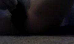 Sticking things in my tight pussy