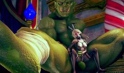 Harvest Festival - Huge Monster Fuck the Cute Bunny Girls.