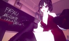 ASMR German Teacher Roleplay Lewd Ear Eating Licking Purring SFW VRChat