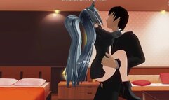 3D HENTAI Stepsister Invited a Classmate to have Sex