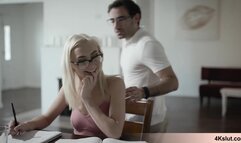 Skinny schoolgirl is just too tempting