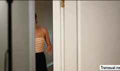 TGirl let her Stepdad bangs her butthole