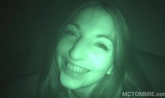 Night vision sex with latina Jimena Lago