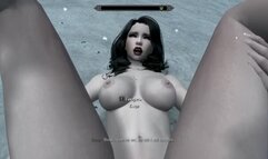 Lesbian Sex in the Snow in Skyrim Full Version
