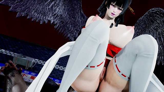 BLACKED: DOA Nyotengu As Shy Kimono Girl - Dildo & BBC Fuck Hard In Pubic  Street 3D Hentai HD Porn Porn Video