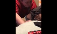 Drooling all on Bfs best Friend BBC while he Records it